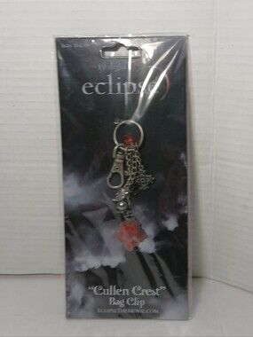 Twilight Saga Eclipse Cullen Crest Bag Clip Neca New Brand New Sealed